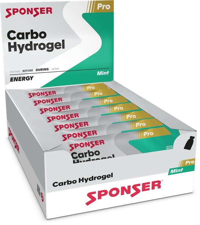 Actual product image Sponser Carbo Hydrogel Mint (Mint, 20 pcs., 1200 g)