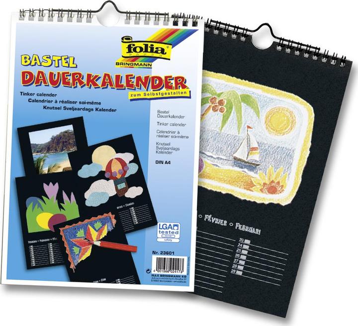 Image du produit Folia Calendrier permanent (A4)