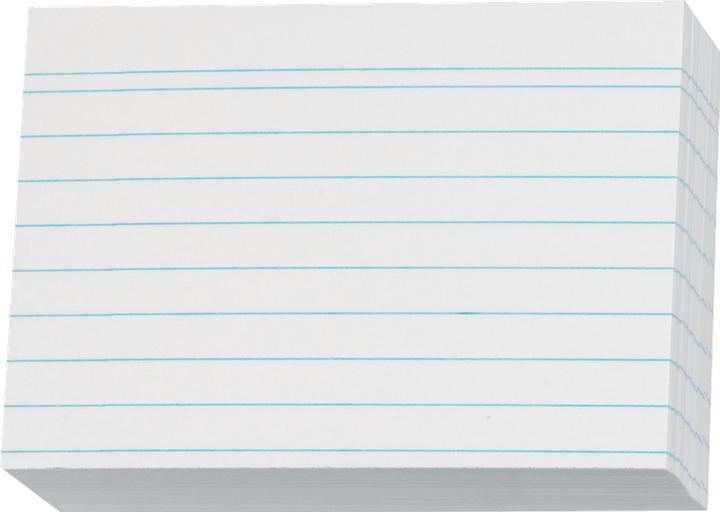 Herlitz 1150887 Karteikarte (e) (A8, 120 g/m², 200 x)