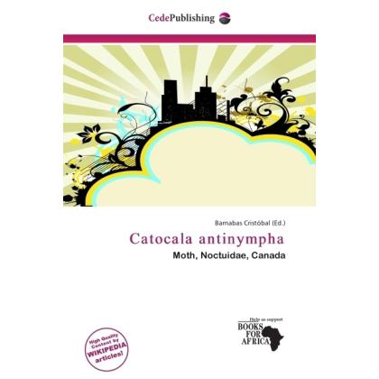 Catocala antinympha, Fachbücher