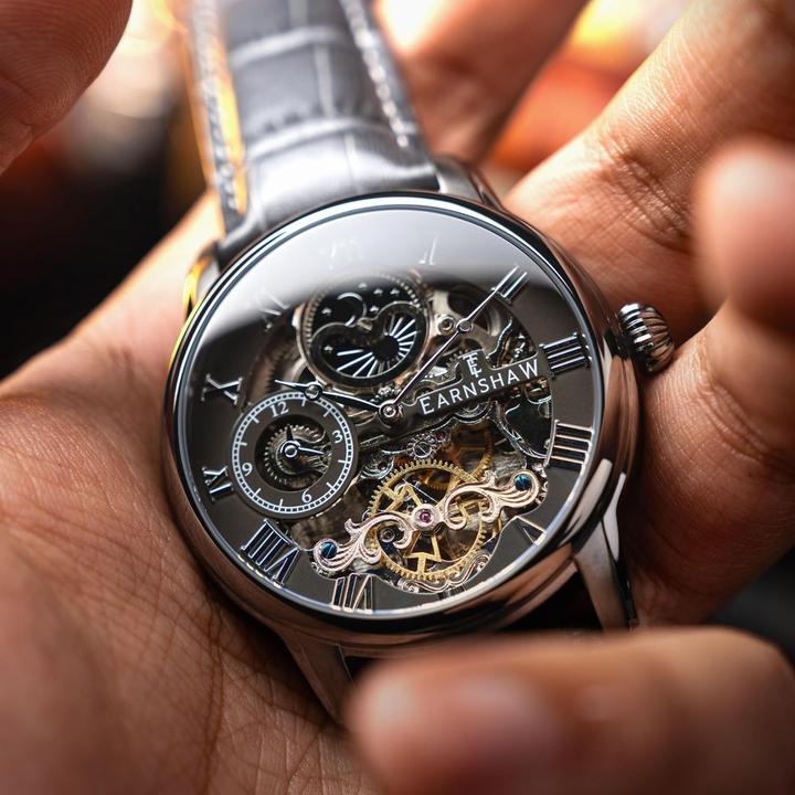 Actual product image Thomas Earnshaw ES-8006-0F (Skeleton watch, 44 mm)