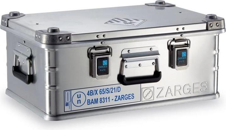 Actual product image Zarges Universal aluminium box Akku Safe 550 x 350 x 220 mm 42l K 470