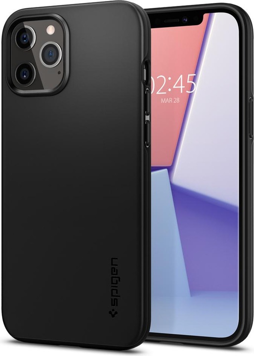 Produktbild Spigen Thin Fit (Apple iPhone 12, Apple iPhone 12 Pro)