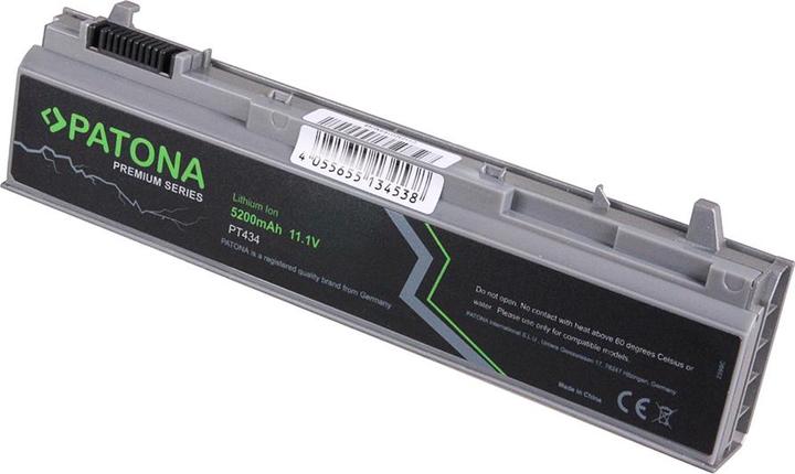 Actual product image Patona Premium Battery f. Dell E6400 E6500 must fit to E6410 W1193 and PP30L (6 cubicles, 5200 mAh)