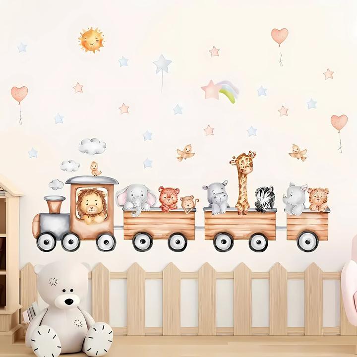 Milkii Wandsticker, Zug (60 x 90 cm)