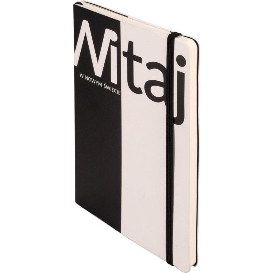 Antrax Bianco/Nero Quaderni + Bloc Notes, Taccuino A5 Punteggiato Ciao In E (A5, Punteggiato)