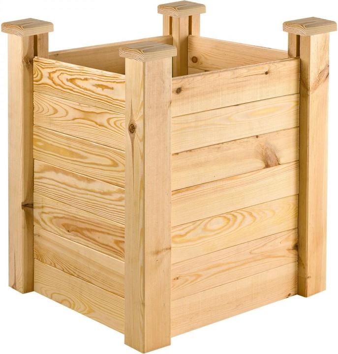 Immagine prodotto Dema Holz Hochbeet Pflanzbeet Blumenbeet Pflanzenbeet Gartenbeet Kiefer 63x63x77 cm
