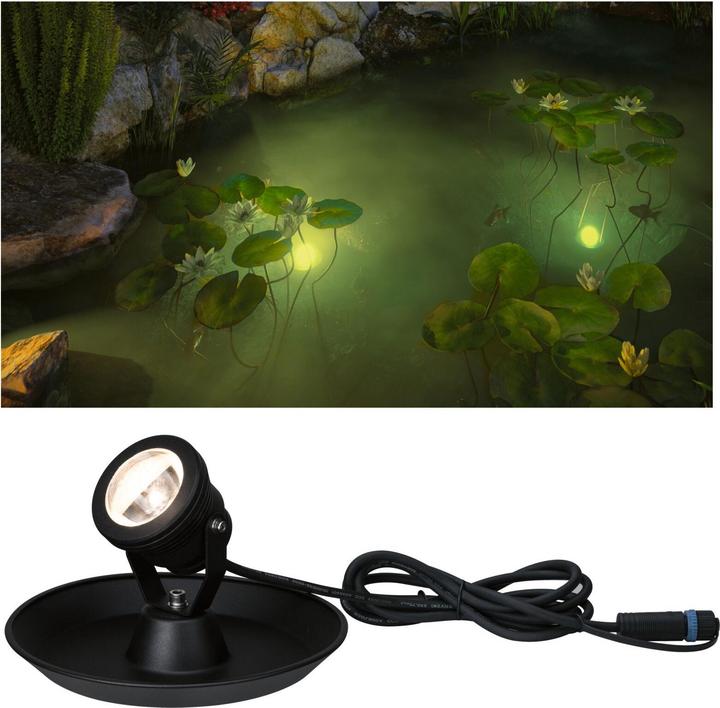 Productafbeelding Paulmann Plug & Shine onderwaterschijnwerper (400 lm, IP68)