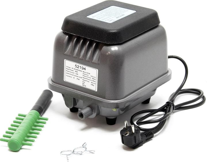 Actual product image SunSun HJB-120 electromagnetic air pump for aquarium and pond Oxygen Pump