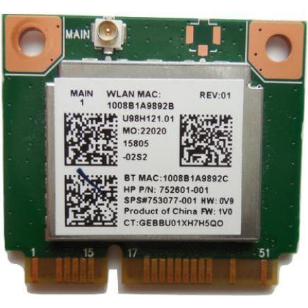 HP Realtek RT8723BE 802.11, Netzwerkkarte, Grün