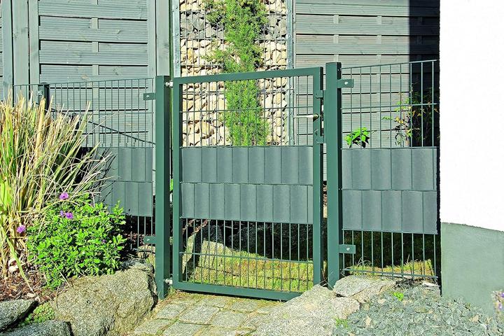 Actual product image Alberts Privacy strip height 190 mm anthracite RAL 7016 roll with 50 metres
