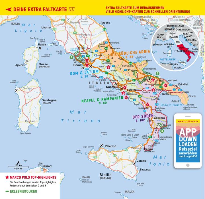 Image du produit Reiseführer Italien Süd (Allemand, Bettina Dürr, Stefanie Sonnentag, 2022)