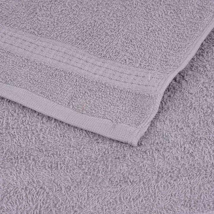 Immagine prodotto vidaXL Asciugamani da bagno 2 pz. Grigio 100x150 cm 360 g/m² 100% cotone Asciugamano da doccia (100 x 150 cm)
