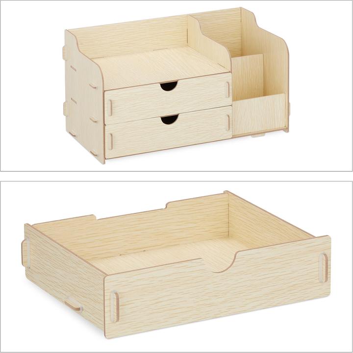 Actual product image Relaxdays Desk organiser