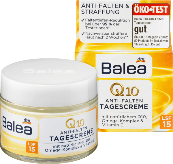 Actual product image dm Balea Q10 (50 ml, Day cream, SPF 15)