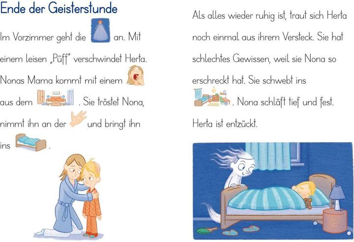 Produktbild LESEZUG/Vor- und Mitlesen: Nachts, wenn sich Gespenster gruseln (Deutsch, Christoph Mauz, 2018)