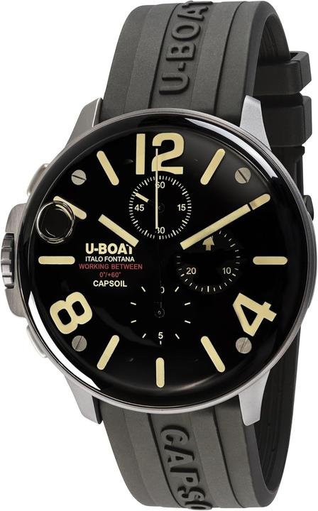 Produktbild U-Boat 8111/D Capsoil Chrono SS 45mm 10ATM (Chronograph, 45 mm)