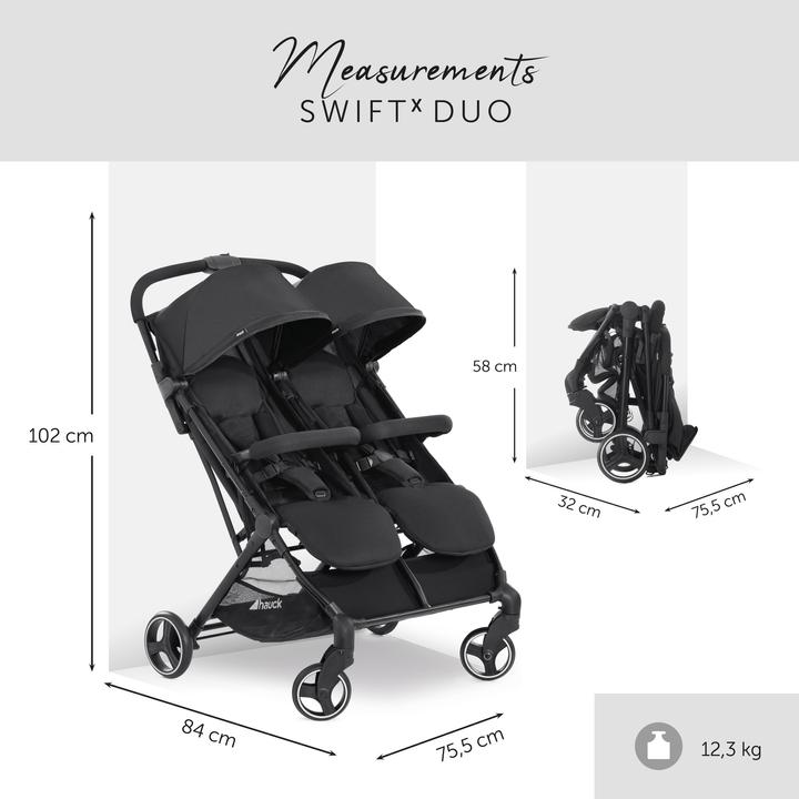 Produktbild Hauck Swift X Duo Black