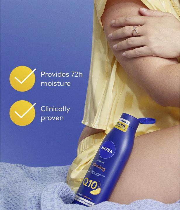 Actual product image NIVEA Q10 Firming Rich Body Lotion with Vitamin C 250ml (Body lotion, 250 ml)