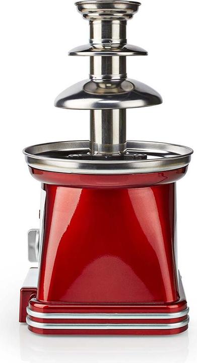 Actual product image Melissa Schokoladenbrunnen | 90 W | 32 cm | 3 Metall-Etagen | Rot / Weiss