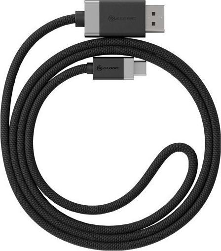 Immagine prodotto Alogic FUSCDP1M, 1 m, USB tipo-C, DisplayPort, Maschio, Maschio, Dritto (1 m)