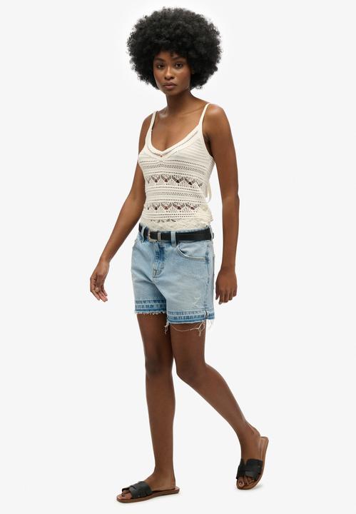 Image du produit Superdry Short effiloché à taille mi-haute (26)
