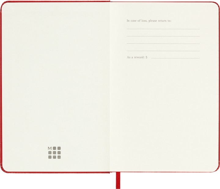 Produktbild Moleskine Schüleragenda Hard Cover Weekly Notebook (9 x 14 cm, Englisch)