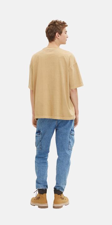 Actual product image Tom Tailor Shirt Oversized-T-Shirt mit Rundhalsausschnitt aus Baumwolljersey (XL)