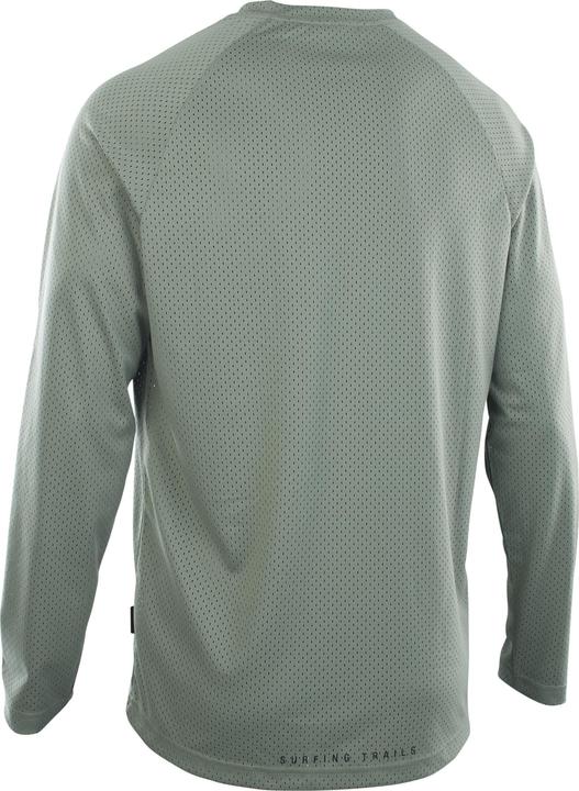 Actual product image ION Bike Tee Logo LS unisex - sea grass (S)