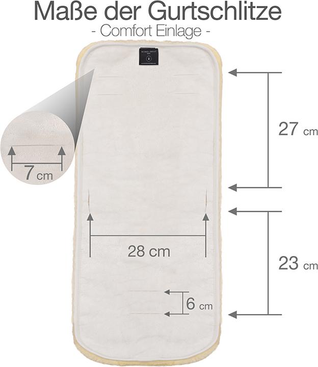 Produktbild Werner Christ Lammfelleinlage COMFORT für Kinderwagen