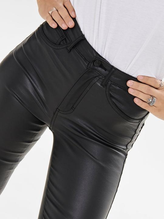 Actual product image Only ONLRoyal HW Skirt Coated Skinny Fit Jeans (XS)