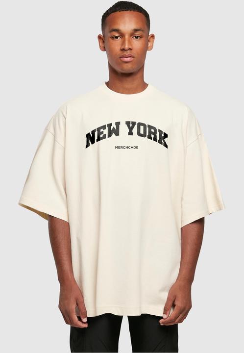 Produktbild Merchcode New York Wording - Huge Tee - 113013 (4XL)