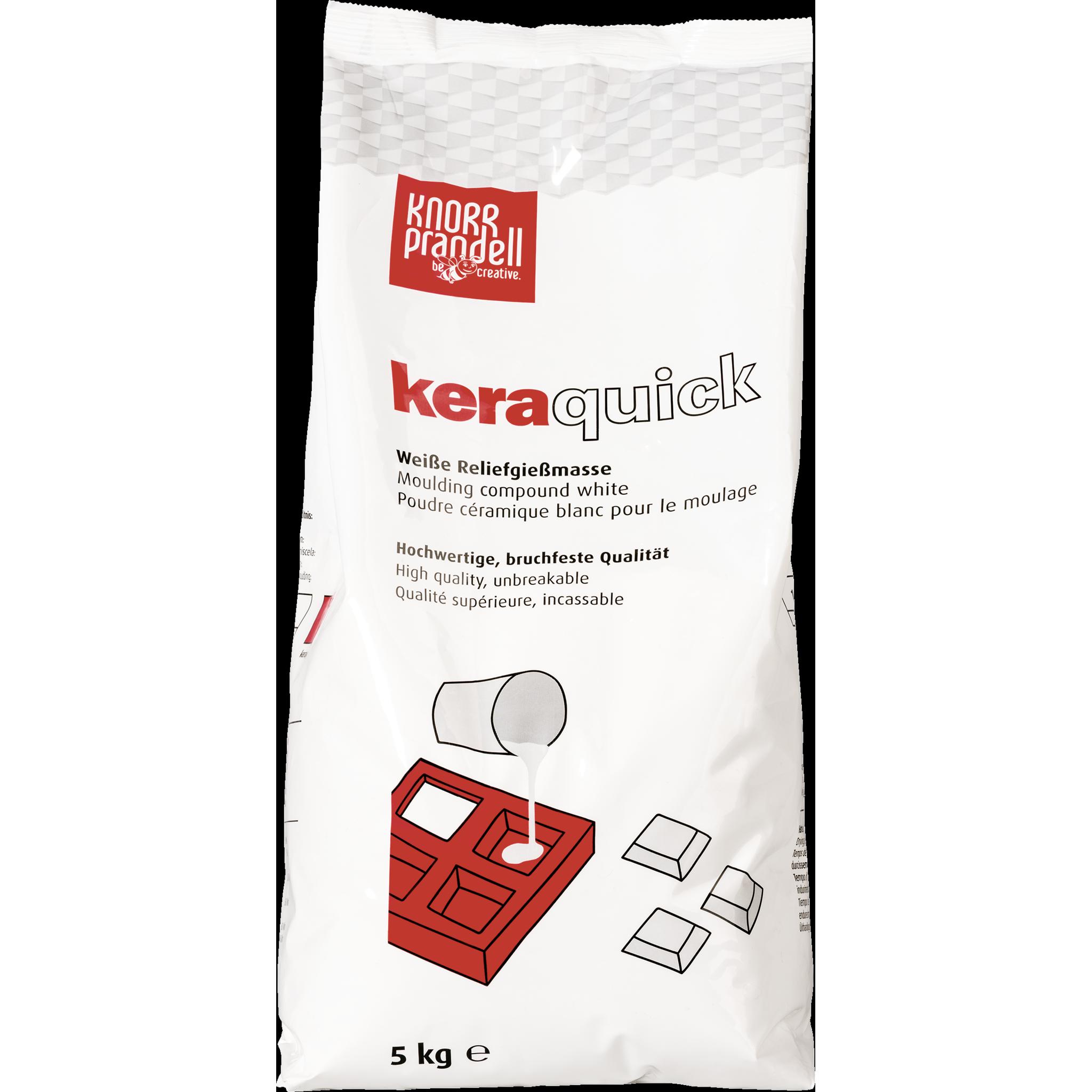 Knorr Prandell Giessmasse keraquick weiss, 5 kg