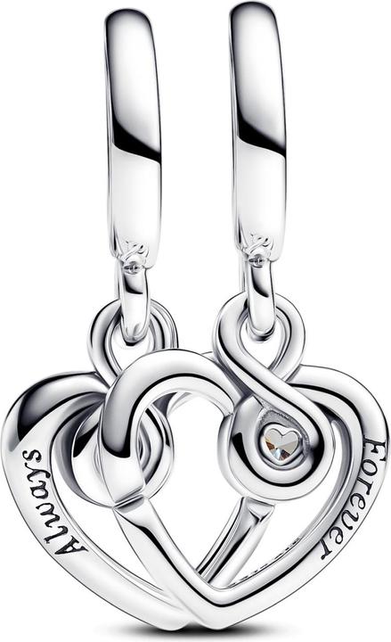 Actual product image Pandora Hangers For Always And Forever (Silver 925)