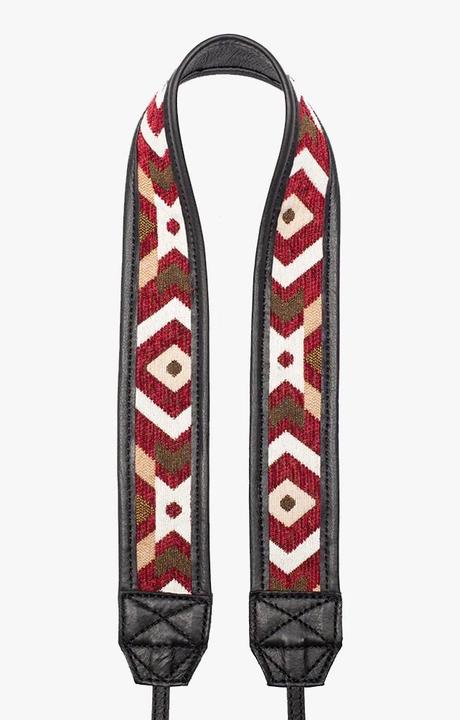 Immagine prodotto Bronkey Jaipur 115 - Cinghia per fotocamera, tessuto/pelle (Tracolla)