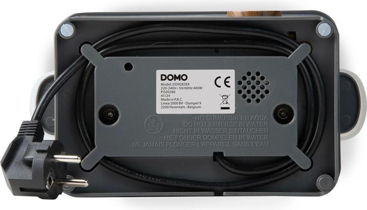 Produktbild Domo DO 9283 EK Eierkocher bis 6 Eier matt grau