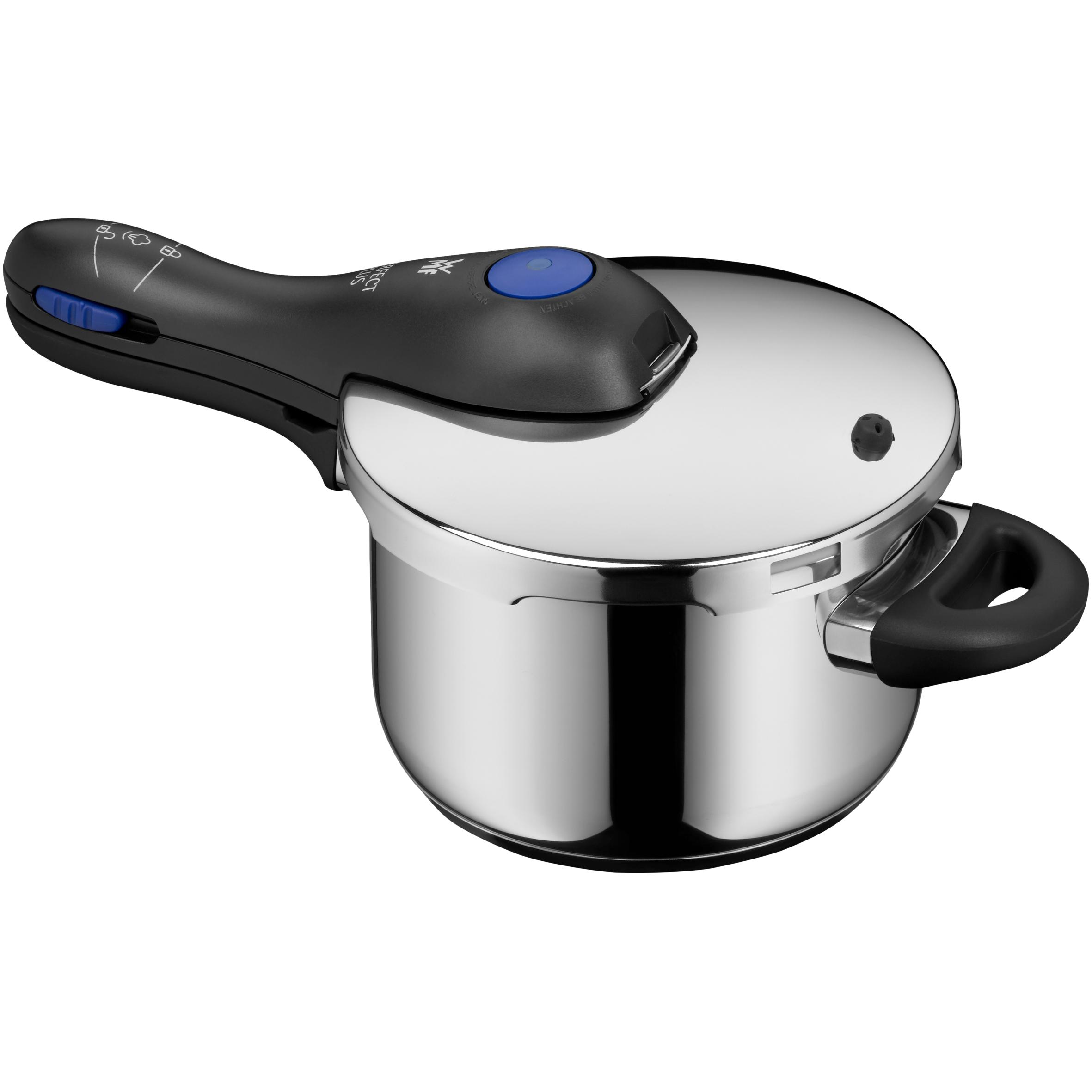 WMF Schnellkochtopf, Pfanne + Kochtopf, Silber
