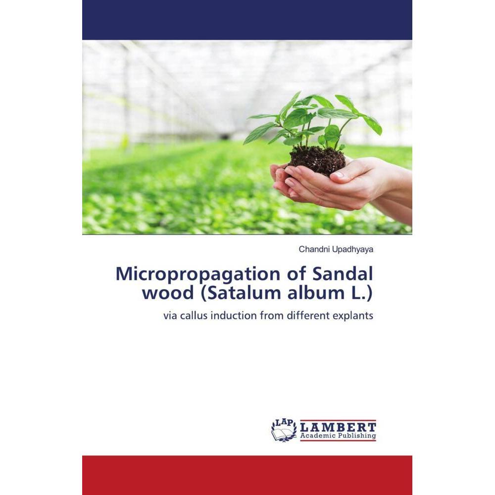 Micropropagation of Sandal wood (Satalum album L.), Fachbücher von Chandni Upadhyaya