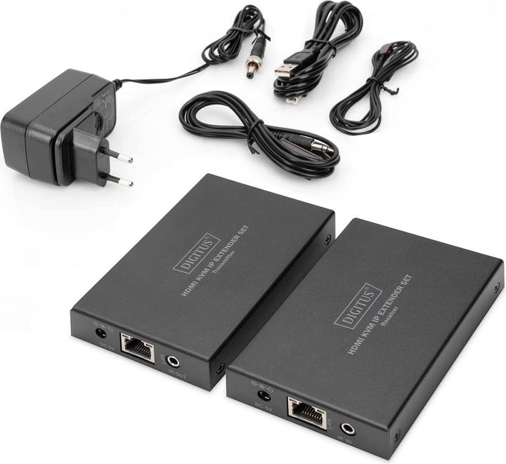 Actual product image Digitus HDMI KVM IP Extender Set