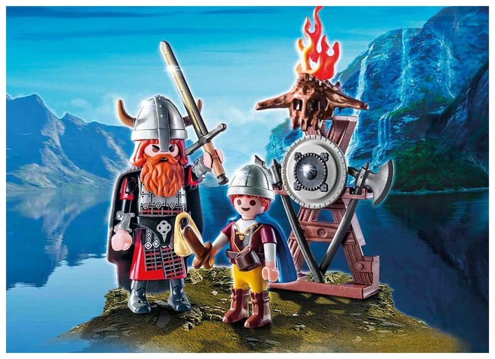 Actual product image Playmobil Big and small Viking (9209, Playmobil History)