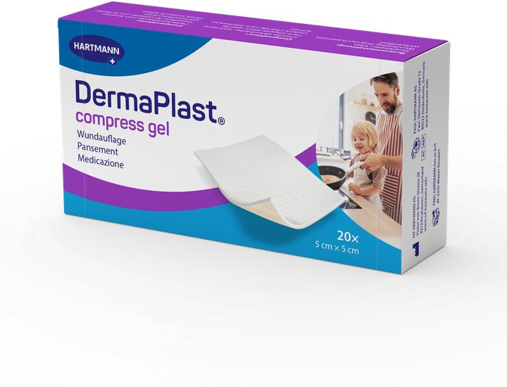 Actual product image DermaPlast Compress Gel (20 x)