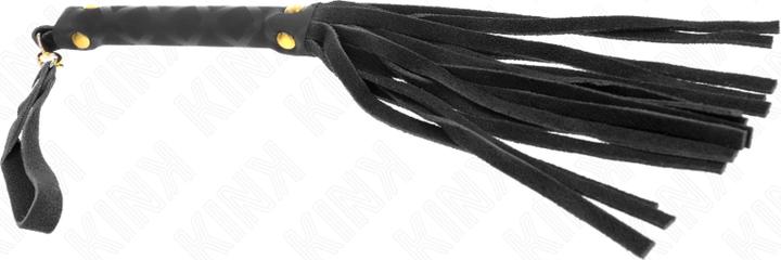 Actual product image Kink Black Suede Mini Whip 30 cm