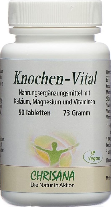 Produktbild Chrisana Knochen Vital Tablette (90 Stück, Tabletten, 89 g)