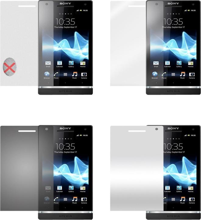 Produktbild Cadorabo 4x Schutzfolie (1 Stück, Sony Xperia S)