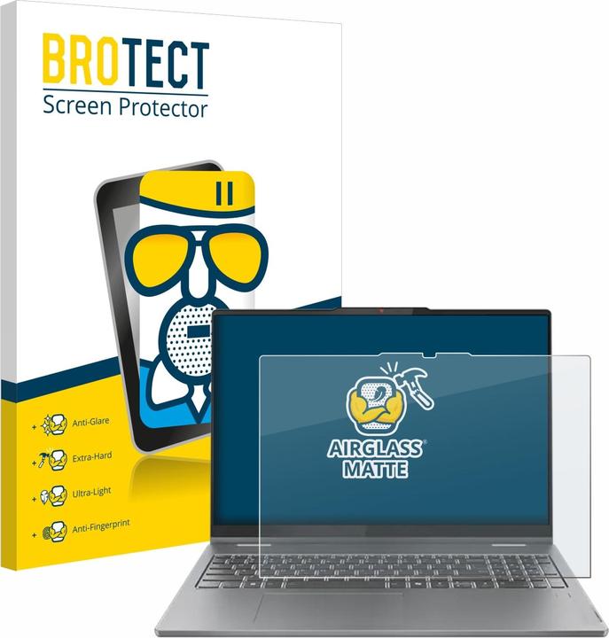 Produktbild BROTECT AirGlass Panzerglasfolie Matt (16")