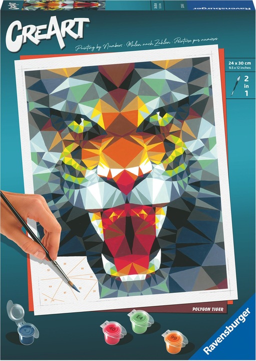 Immagine prodotto Ravensburger CreArt Polygon Tiger
