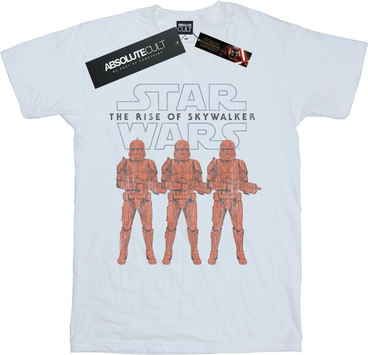 Star Wars Mens The Rise Of Skywalker Stormtrooper Colour Line Up T-Shirt (XL)
