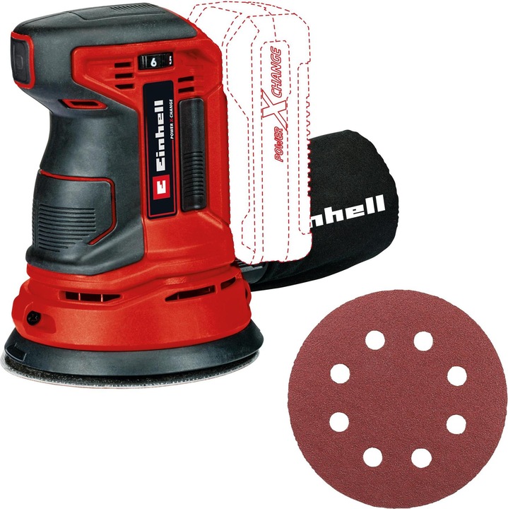 Einhell TE-RS 18 Li (Levigatrici rotorbitali, 0 W)