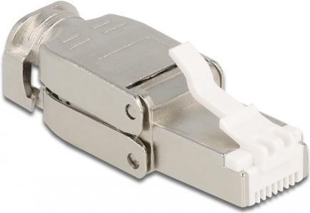 Image du produit Delock Connecteur RJ45 Cat.6 STP sans outils (Câble réseau Connecteur)