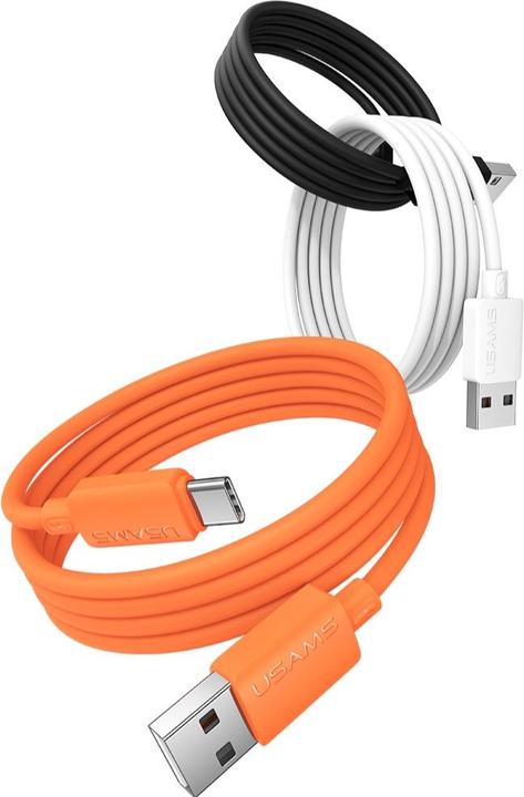 Produktbild Usams Cable U98 3A Silicone Fast Charging USB-C black (1 m, 18 W)